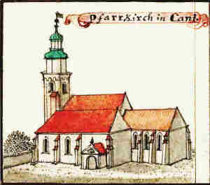 Pfarrkirch in Canth - Koci parafialny, widok oglny